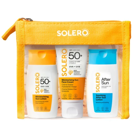 SOLERO Cestovné balenie SPF50 set