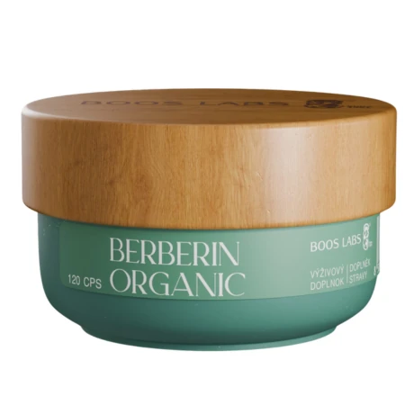 BOOS LABS Berberín organic 120 kapsúl