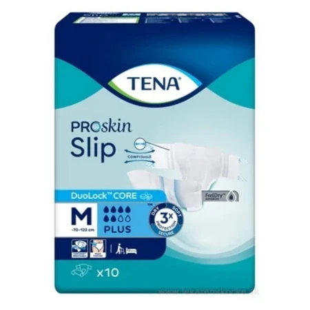 TENA Slip plus Plienkové nohavičky veľ. M inov.2026 1 x 10 ks