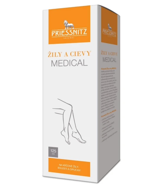 PRIESSNITZ Žily a cievy Medical 125 ml