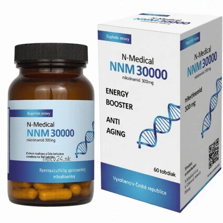 N-MEDICAL NNM 30000 nikotínamid 500 mg 60 kapsúl