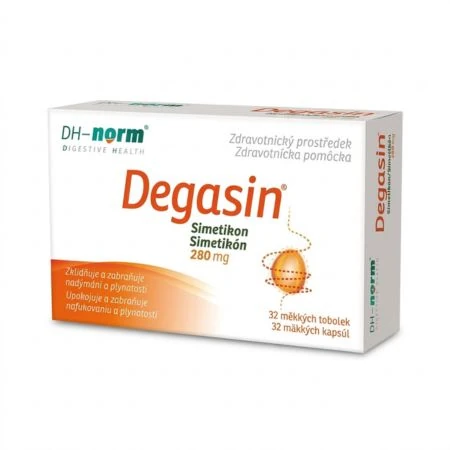 Degasin Simetikón 280 mg 1x32 cps