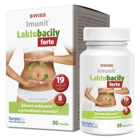 SWISS Imunit laktobacily forte 30 kapsúl