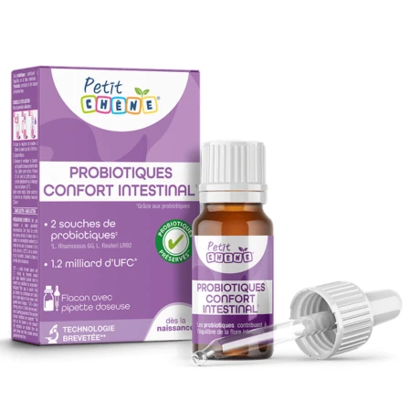 PETIT CHENE Intenstinal comfort probiotics kvapky 5,5 ml