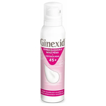 GINEXID Gynekologická čistiaca pena 45+ 150 ml