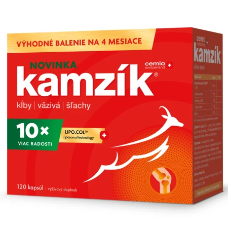 CEMIO Kamzík novinka lipozomálna technológia 120 kapsúl