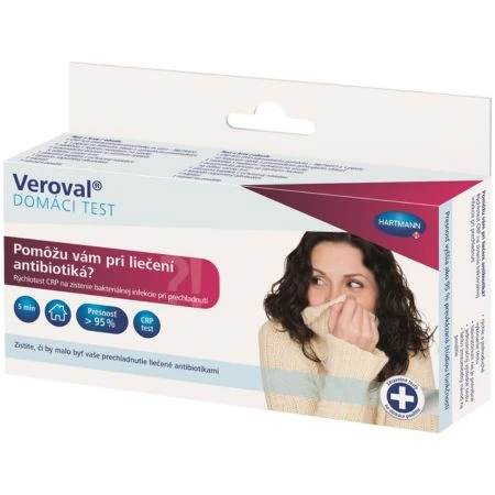 Veroval CRP test na samotestovanie/domáce použitie 1x1 ks