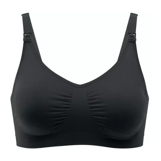 MEDELA Tehotenská a dojčiaca podprsenka keep cool veľkosť M čierna 1 ks