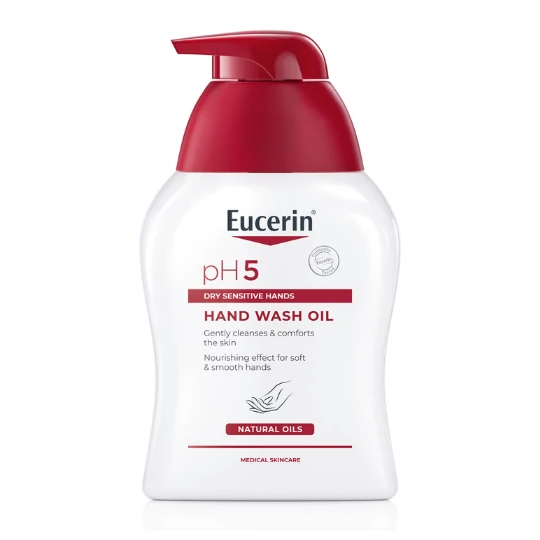 EUCERIN pH5 umývací olej na ruky pre citlivú pokožku 250 ml