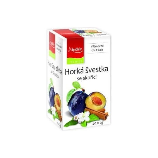 APOTHEKE Premier selection čaj horúca slivka 20 x 2g
