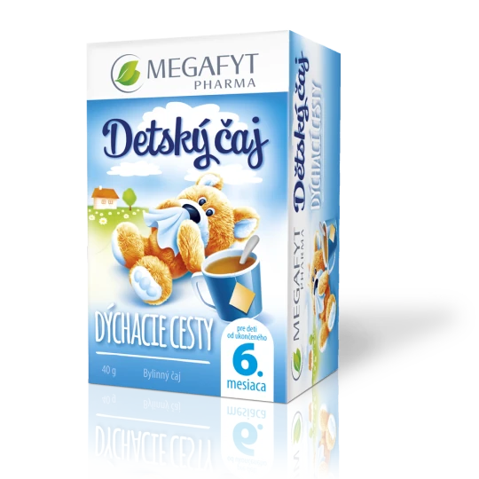 MEGAFYT Detský čaj dýchacie cesty 20 x 2 g