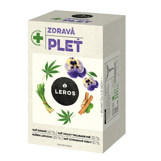 LEROS Zdravá pleť 20 x 1,5 g
