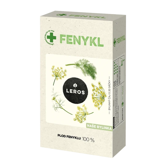 LEROS Fenikel plod 20 x 1,5 g