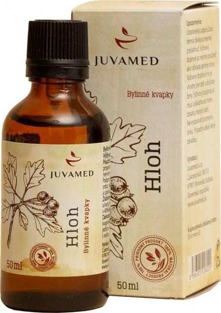 JUVAMED Hloh bylinné kvapky 50 ml