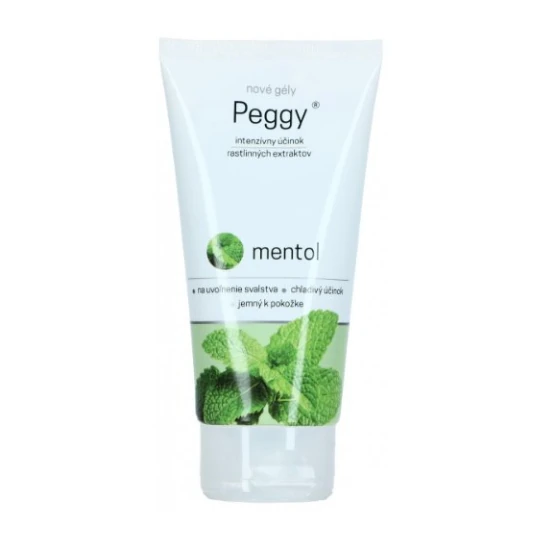 PEGGY Nové gély mentol 170 g