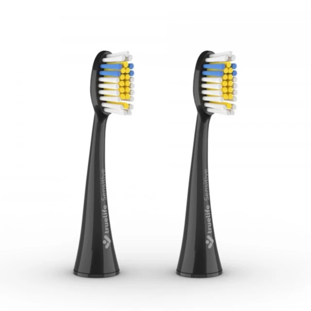 TRUELIFE Sonicbrush K-series sensitive black náhradné hlavice pre trueLife SonicB UV 2 ks