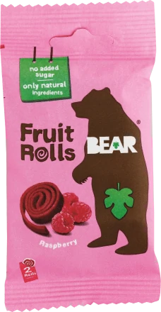 BEAR Malinové rolky 20 g
