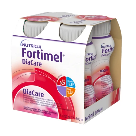 FORTIMEL Diacare jahoda 4 x 200 ml