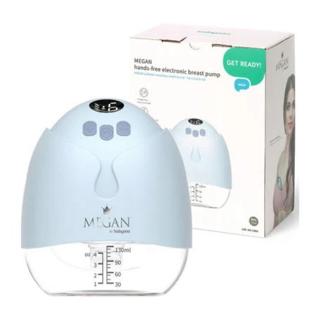 BABYONO Odsávačka mlieka elektronická hands-free Megan 1 ks