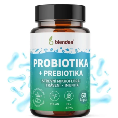 BLENDEA Probiotika + prebiotika 60 kapsúl