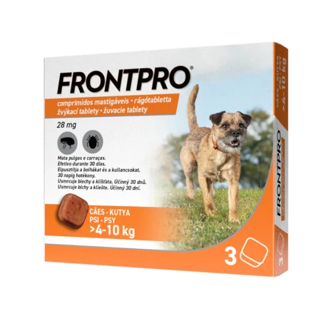 FRONTPRO 28 mg pre psy 4 - 10 kg 3 ks