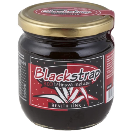 HEALTH LINK Trstinová melasa bio blackstrap 360 ml