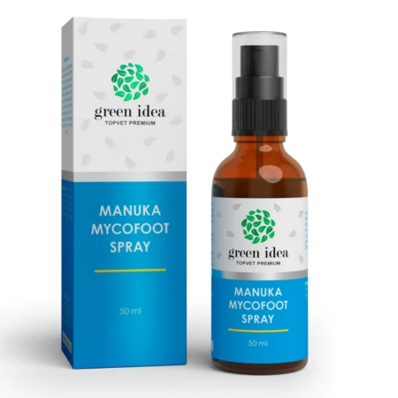 GREEN IDEA Manuka mycofoot sprej na hygienu nôh 50 ml