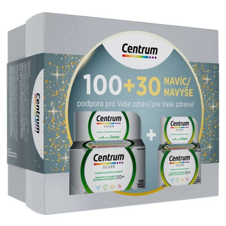 CENTRUM Silver darčekové balenie 100 + 30 tabliet navyše