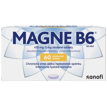 MAGNE B6 470 mg/5 mg 60 tabliet
