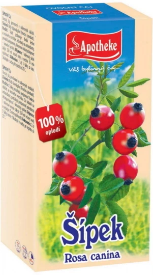 APOTHEKE Šípkový čaj 20 x 2,5 g