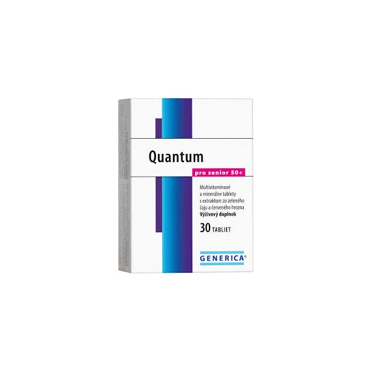 GENERICA Quantum pro senior 50+ 30 tabliet