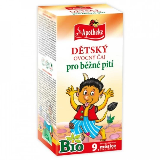 APOTHEKE BIO Detský ovocný čaj 20 x 2 g