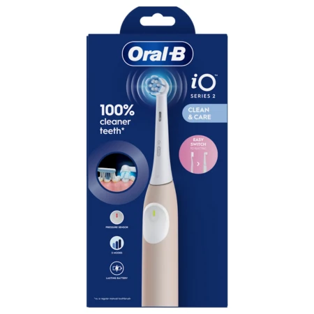 ORAL-B iO Series 2 Ružová elektrická zubná kefka 1 ks
