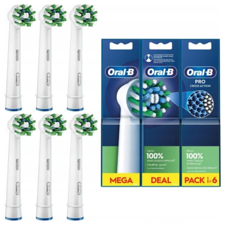 ORAL-B Pro cross action čistiace hlavice 6 ks