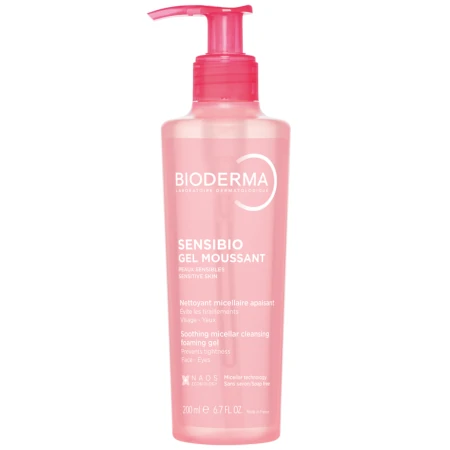 BIODERMA Sensibio gel moussant čistiaci gél pre citlivú pleť 200 ml
