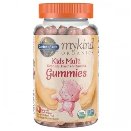 GARDEN OF LIFE Multi kids gummies pre deti s ovocnou príchuťou 120 ks