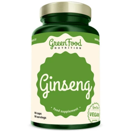 GREENFOOD Ginseng ženšen 90 kapsúl