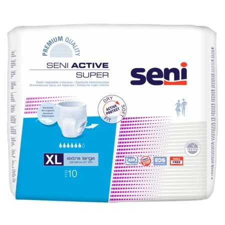 SENI Active super extra large navliekacie nohavičky 10 kusov