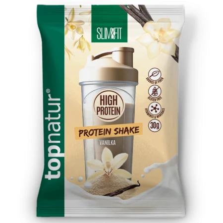 TOPNATUR Slim&fit protein shake prášok vanilka 30 g