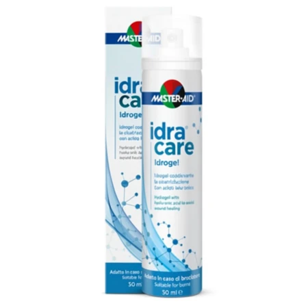 MASTER AID Idra care hydrofilný gél na liečbu rán a popálenín 50 ml