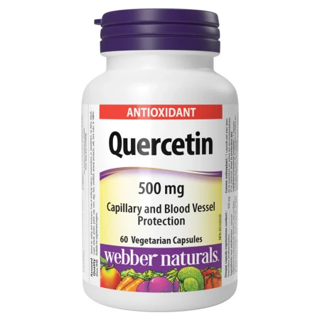 WEBBER NATURALS Quercetin 500mg 60 kapsúl