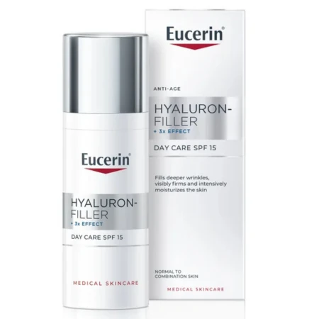 EUCERIN Hyaluron filler+ 3xeffect denný krém SPF15 50 ml