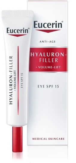 EUCERIN Hyaluron-filler Volume-Lift očný krém 15 ml