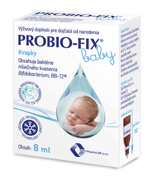 PROBIO-FIX Baby kvapky 8 ml