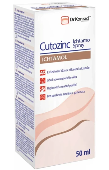 DR KONRAD Cutozinc ichtamo spray 50 ml