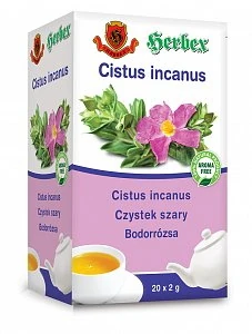 HERBEX Cistus incanus (Divoká ruža) 20 x 2g
