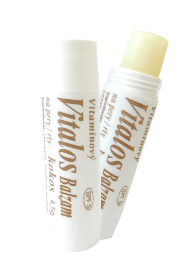 VITALOS Balzam na pery kokos SPF 5 vitamínový 1 kus