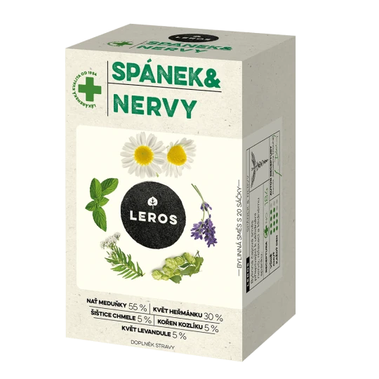 LEROS Spánok a nervy 20 x 1,3 g