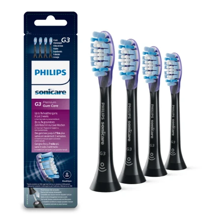 PHILIPS SONICARE G3 premium gum care black náhradné hlavice HX9054/33 4 kusy