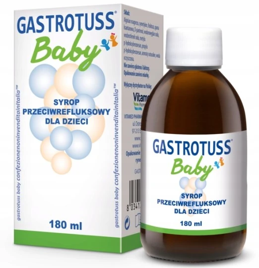 GASTROTUSS Baby sirup antirefluxný 180 ml